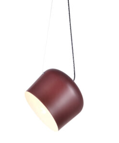 Κρεμαστό Φωτιστικό 1ΧΕ27 Κεραμιδί Μεταλλικό Φ270 ACA DECOR – OD8002RB