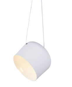 Κρεμαστό Φωτιστικό 1ΧΕ27 Λευκό Μεταλλικό Φ270 ACA DECOR – OD8002WH