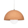 Κρεμαστό Φωτιστικό 1ΧΕ27 Φελλός ACA DECOR   – OD8064