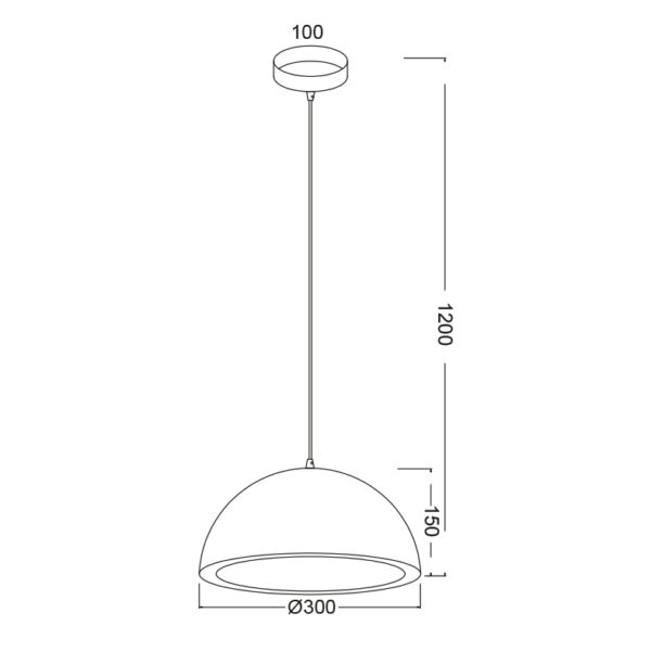 Κρεμαστό Φωτιστικό 1ΧΕ27 Φελλός ACA DECOR   – OD8064
