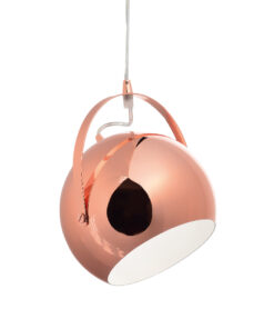 Κρεμαστό Φωτιστικό 1ΧΕ27 Μεταλλικό Χάλκινο Φ200 ACA DECOR – OD8067CG