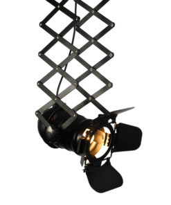 ACA DECOR – Φωτιστικό Προβολέας Retro Οροφής / Τοίχου 1ΧΕ27 Μεταλλικό Μαύρο 20Χ34Χ90cm