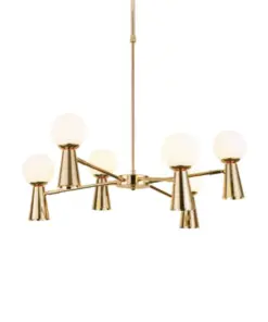 ΚΡΕΜΑΣΤΟ ΦΩΤΙΣΤΙΚΟ 6xG9+6xGU10 KIMOLOS ΧΡΥΣΟ ΜΕΤ/ΚΟ + ΛΕΥΚΟ ΓΥΑΛΙ Φ72Χ120CM ACA – OD94206PG