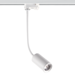 ΛΕΥΚΟ ΣΠΟΤ ΡΑΓΑΣ LED 10W 4 ΚΑΛΩΔΙΩΝ ΣΕ ΕΝΔΙΑΜΕΣΟ ΦΩΣ (4000Κ) 24° 900LM 230V Ra80 ACA – OLIV1040W4