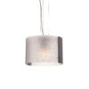 ΚΡΕΜΑΣΤΟ ΓΥΑΛΙΝΟ Φ30CM 1XE27 DIONE ACA DECOR  – OYD10087BSP1