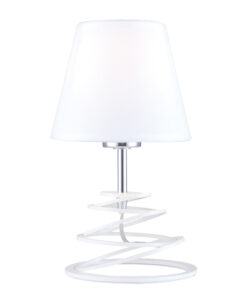 ΠΟΡΤΑΤΙΦ ΛΕΥΚΟ ΜΕΤΑΛΛΙΚΟ 1XE27 LAGOS ACA DECOR  – OYD10134WTL1