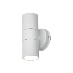 it-Lighting Ouachita 2xGU10 Outdoor Up-Down Wall Lamp White D:15.2cmx11.3cm (80200624)