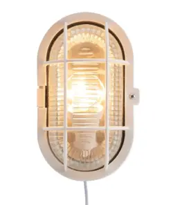 Nordlux Skotlampe Φωτιστικό Τοίχου Λευκό E27 Πλαστικό/Γυάλινο – 17051001