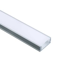 Προφίλ Αλουμινίου Mini για LED Ταινίες με Οπάλ Κάλυμμα 2m ACA – P109U