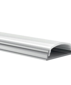 Προφίλ Αλουμινίου WHIP Eύκαμπτο για LED Ταινίες με Οπάλ Κάλυμμα 2m ACA – P114NU