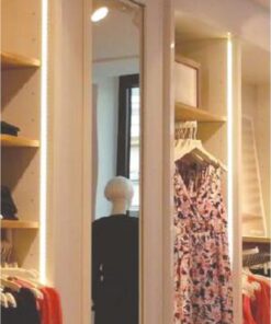 Προφίλ Αλουμινίου Χωνευτό Norm για LED Ταινίες με Οπάλ Κάλυμμα 2m ACA – P119U