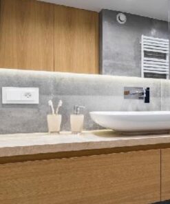 Προφίλ Αλουμινίου Deep για LED Ταινίες με Οπάλ Κάλυμμα 2m ACA – P124U