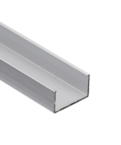 Προφίλ Αλουμινίου για LED Ταινίες χωρίς Κάλυμμα 2m ACA – P126U