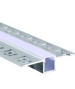 Προφίλ Αλουμινίου Γυψοσανίδας Χωνευτό για LED Ταινίες με Οπάλ Κάλυμμα 2m ACA – P135U
