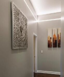 Προφίλ Αλουμινίου Micro για LED Ταινίες με Οπάλ Κάλυμμα 2m ACA – P151U