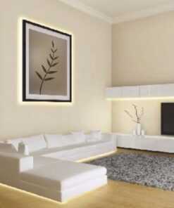 Προφίλ Αλουμινίου Tin για LED Ταινίες με Οπάλ Κάλυμμα 2m ACA – P162