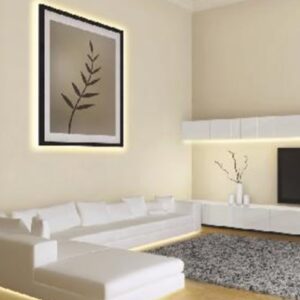 Προφίλ Αλουμινίου Tin για LED Ταινίες με Οπάλ Κάλυμμα 2m ACA – P162