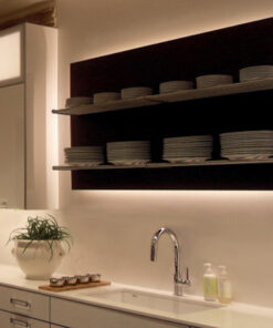 Προφίλ Αλουμινίου Cruz για LED Ταινίες με Οπάλ Κάλυμμα 2m ACA – P163U