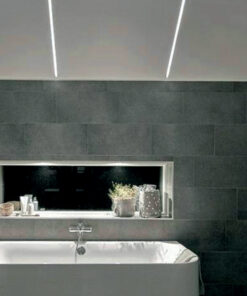 Προφίλ Αλουμινίου 2WING για LED Ταινίες με Οπάλ Κάλυμμα 2m ACA – P21NU