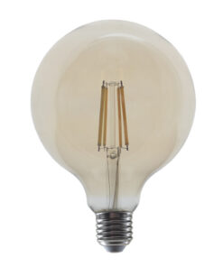 LED Λάμπα E27 G125 Filament Amber 10W Dimmable Diolamp 360° 1220lm 2700K – PALA12510WWDIMAM