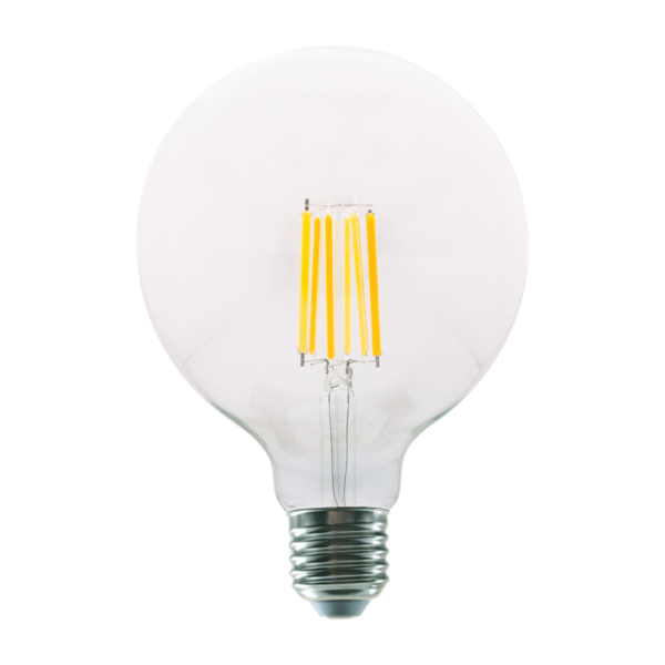 LED Λάμπα E27 G125 Filament 12W Diolamp 360° 1540lm 2700K - PALA12512WW