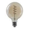 LED Λάμπα E27 G95 Filament Amber Spiral 4W Dimmable Diolamp 360° 270lm 1800K – PALA954WWSDIMAM