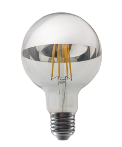 LED Λάμπα Ανεστραμμένου Καθρέπτη E27 G95 Filament 8W Dimmable Diolamp 360° 900lm 2700K – PALA958WWDIMS