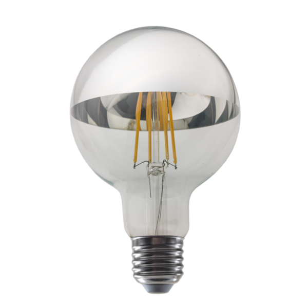 LED Λάμπα Ανεστραμμένου Καθρέπτη E27 G95 Filament 8W Dimmable Diolamp 360° 900lm 2700K - PALA958WWDIMS