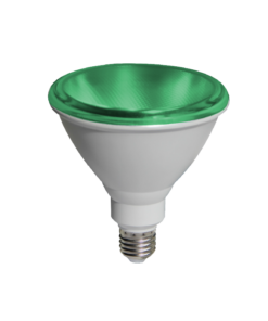 LED Λάμπα E27 PAR38 15W Diolamp 110° 1150lm IP65 Πράσινη – PAR3815GR