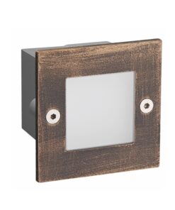 ΑΔΙΑΒΡΟΧΗ ΧΩΝΕΥΤΗ ΧΡΩΜΑ ΣΚΟΥΡΙΑΣ ΑΠΛΙΚΑ LED 2W 3000K 90Lm 230V IP54 RA80 ACA – PAS230RS