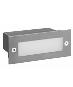 ΑΔΙΑΒΡΟΧΗ ΧΩΝΕΥΤΗ ΑΠΛΙΚΑ ΓΚΡΙ LED 110X44 G 2W 6000K 100Lm 230V IP54 RA80 ACA – PAS260GP