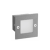 ΑΔΙΑΒΡΟΧΗ ΧΩΝΕΥΤΗ ΑΠΛΙΚΑ ΓΚΡΙ LED  70X70 G 2W 6000K 100Lm 230V IP54 RA80 ACA – PAS260GS