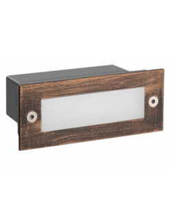 ΑΔΙΑΒΡΟΧΗ ΧΩΝΕΥΤΗ ΧΡΩΜΑ ΣΚΟΥΡΙΑΣ ΑΠΛΙΚΑ LED 110X44 R 2W 6000K 100Lm 230V IP54 RA80 ACA – PAS260RP