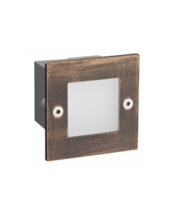 ΑΔΙΑΒΡΟΧΗ ΧΩΝΕΥΤΗ ΧΡΩΜΑ ΣΚΟΥΡΙΑΣ ΑΠΛΙΚΑ LED 70X70 R 2W 6000K 100Lm 230V IP54 RA80 ACA – PAS260RS