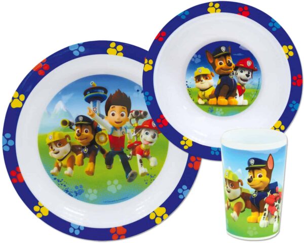 Paw Patrol παιδικό σερβίτσιο φαγητού Ango - 005398