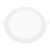 LED Πάνελ Στρογγυλό 18W ACA Φυσικό Λευκό 4000K – PLATO1840RW