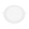 LED Πάνελ Στρογγυλό 24W ACA Ψυχρό Λευκό 6500K – PLATO2465RW