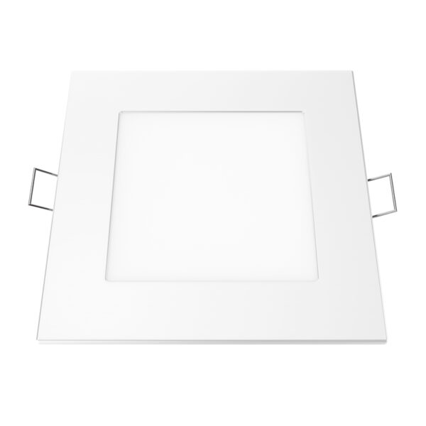 LED Πάνελ Τετράγωνο Χωνευτό 6W 400lm 12X12cm Θερμό 3000Κ ACA – PLATO630SW