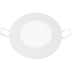 LED Πάνελ Στρογγυλό 6W Ø120 430lm Φυσικό Λευκό 4000Κ ACA – PLATO640RW