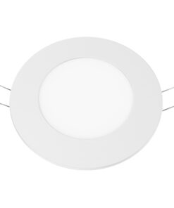 LED Πάνελ Στρογγυλό 6W Ø120 430lm Φυσικό Λευκό 4000Κ ACA – PLATO640RW