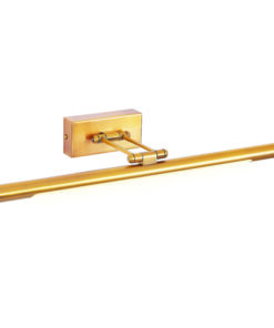 ^ΕΠΙΤΟΙΧΟ Φ/Σ LED 12W 3000K 780LM ΟΡΕΙΧΑΛΚΟ ΜΕΤ/ΚΟ IP44 50X6X19CM RIO ACA – PN10LEDW50BR