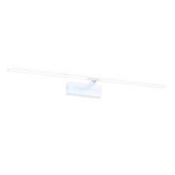 ΦΩΤΙΣΤΙΚΟ ΜΠΑΝΙΟΥ LED 12W 3000K 780LM PALMA ΛΕΥΚΟ ΜΕΤΑΛΛΙΚΟ IP44 66,5X14,5X5CM ACA – PN15LEDW67WH