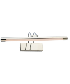 ΕΠΙΤΟΙΧΟ ΦΩΤΙΣΤΙΚΟ LED 8W 3000K 520LM ΧΡΩΜΙΟ ΑΝΟΞ.ΑΤΣΑΛΙ IP44 40X12X19CM ARIA ACA DECOR – PN17LEDW40CH