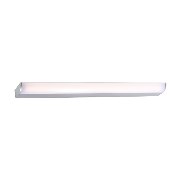 ΕΠΙΤΟΙΧΟ Φ/Σ LED 12W 3000K 780LM ΑΣΗΜΙ ΑΛΟΥΜΙΝΙΟ IP44 57X7X4CM KLARA ACA - PN29LEDW57SR