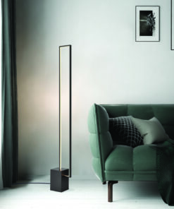 ΕΠΙΔΑΠΕΔΙΟ ΦΩΤΙΣΤΙΚΟ LED 35W 3000K 2800LM AELIA ΜΑΥΡΟ ΜΕΤ/ΚΟ IP20 20,5X14XH150CM ACA DECOR – PN30LEDFBK