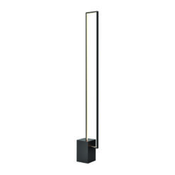 ΕΠΙΔΑΠΕΔΙΟ ΦΩΤΙΣΤΙΚΟ LED 35W 3000K 2800LM AELIA ΜΑΥΡΟ ΜΕΤ/ΚΟ IP20 20,5X14XH150CM ACA DECOR – PN30LEDFBK