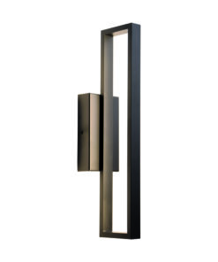 ΕΠΙΤΟΙΧΟ ΦΩΤΙΣΤΙΚΟ LED 12W 3000K 780LM AELIA ΜΑΥΡΟ ΜΕΤΑΛΛΙΚΟ IP20 40X12X8CM ACA – PN30LEDW40BK