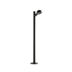Faro Barcelona BROT 600 BOLLARD BLACK 6W 2700K – 75573FR
