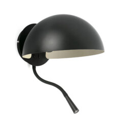 Faro Barcelona DOMINICA BLACK WALL LAMP 1XE27 LED READER 1W 3000K – 20032-123FR