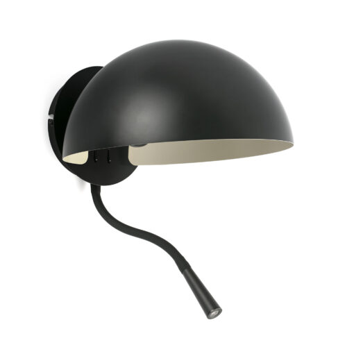 Faro Barcelona DOMINICA BLACK WALL LAMP 1XE27 LED READER 1W 3000K – 20032-123FR